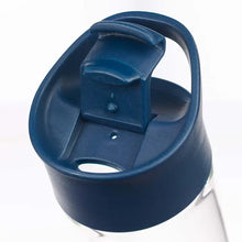 Load image into Gallery viewer, Water Bottle - Royal Blue It Is Well Glass
